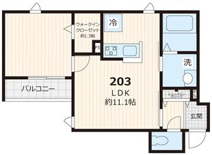 グランシャリオの物件間取画像